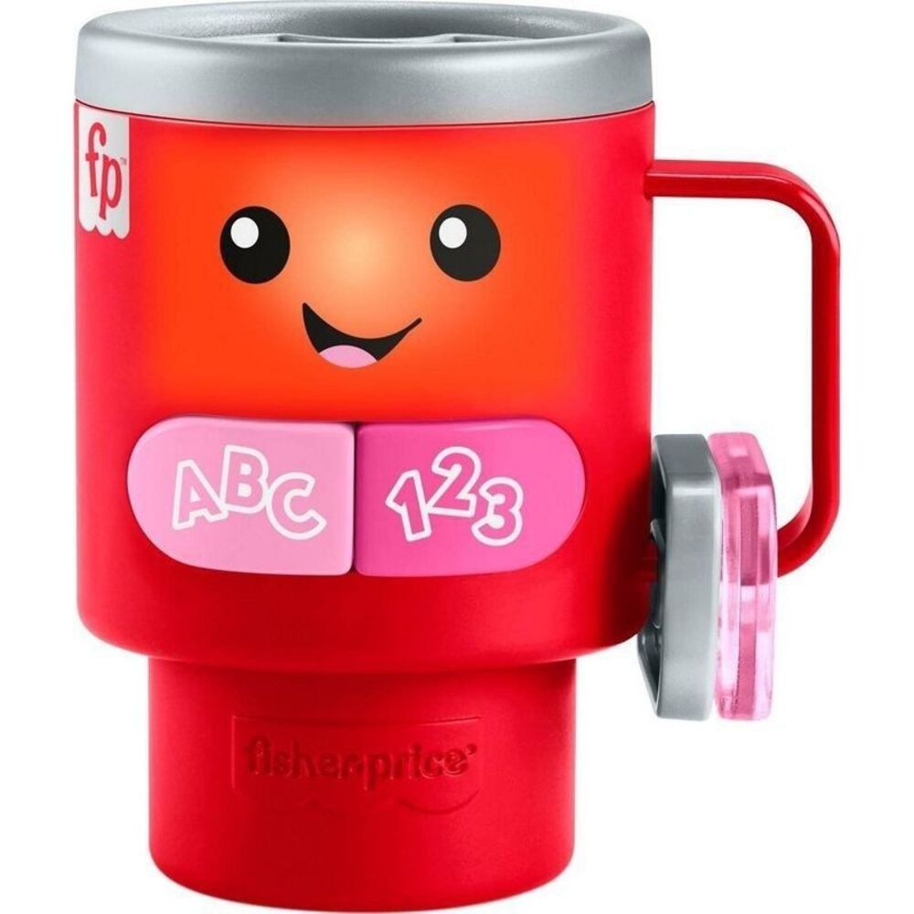 New Fisher-Price Red Laugh & Learn with Lights Music Coffee Mug Stanley Cup NWT